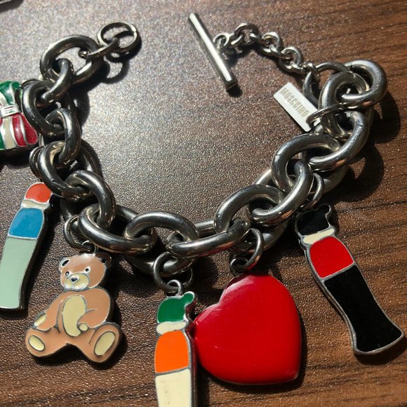 Vintage Limited Edition Moschino Charm Bracelet - Picture 2 of 3